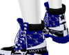 LV DENIM BOOTS BLUE F