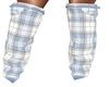 4407A Blue Plaid Boots