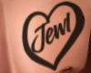 Jewl Heart Chest Tattoo