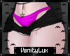*V* Doll Shorts Blk/Pink