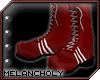 Boxing Boots: Red F