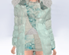 Snowflakes Long Puffer