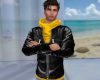 Jacket & Yellow Sweater