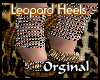 MS Leopard heels Yellow