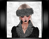 Grey Fur Headband