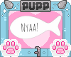 🐾 Nyaa Fish Head Sign