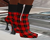 FG~ Imitator Plaid Boots