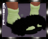 Fur Slippers w/Socks