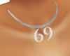 (Chasity69) 69 Necklace