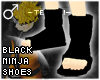 !T Black ninja shoes [M]