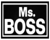 MsBoss Nameplate