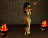 Dark Egyption Fire Dance