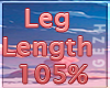 G| Leg Length 105%