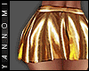 [ plastic skirt ] gold