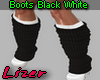 Boots Black White