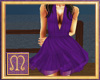 M+Purple Swing Dress