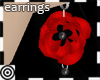 *m Poppy Earrings 