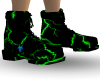 Green Lightning boots