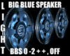 Big Blue Speaker Light