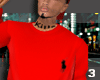 [1K]Polo [RED] Sweater