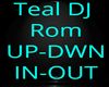 Teal DJ Room UpDwnInOut