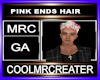 PINK ENDS HAIR