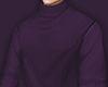 Sweater Long Dark Purple