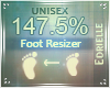 E~ Foot Scaler 147.5%