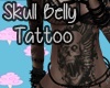 Skull Belly Tattoo