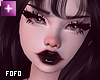 goth lips bae