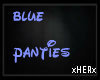 ~H~ panties blue