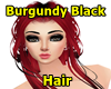 Burgundy Black Hair