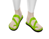 DB!  fluo sandals