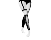 black pants