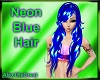 Neon Blue Hair :D