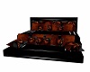 Blk-Copper poseless Bed