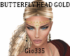 [Gio]BUTTERFLY GOLD HEAD