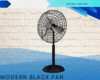 ☾. Animated Black Fan