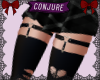 Black Skirt & Stockings2