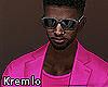 Suit Tank Top Pink