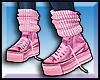 Pink Sneakers & Socks