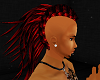 TOXIC RED SNAKE DREADS