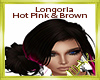 Longoria Hot Pink &Brown