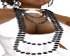 Collar pearl black