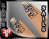[R] Bridal Gold Nails