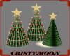 *CM*CHRISTMAS TREE TRIO