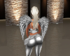 (S)Silver angel wings