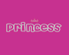 (K) Princess Sticker