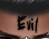 ♥|M|Evil Face Tattoo