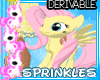 FlutterShy Pony Toy Mesh